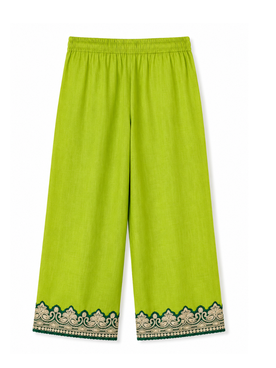 Boti Tila Summer Co-Ord set | Green